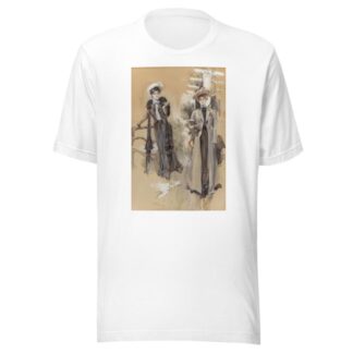 The Girl Looked At Her and Passed On by Howard Chandler Christy T-Shirt