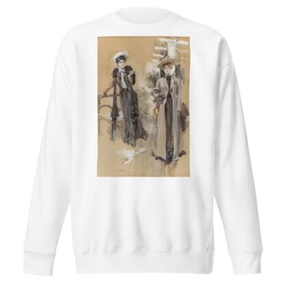 The Girl Looked At Her and Passed On by Howard Chandler Christy Sweatshirt