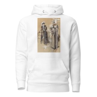 The Girl Looked At Her and Passed On by Howard Chandler Christy Hoodie