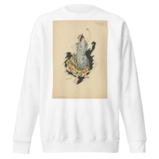 Paris exposition by Paul Eugène Mesplès Sweatshirt