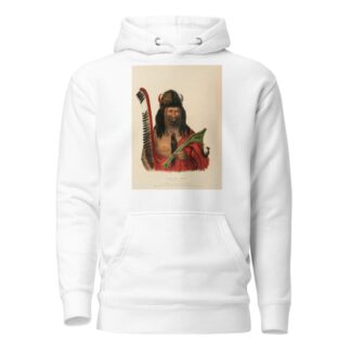 Kish-Ke-Kosh. A Fox Brave by Charles Bird King Hoodie