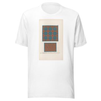 Gemalte Wandfläche hinter Fresko-Bildern am Rathhause zu Gubbio by Friedrich Maximilian Hessemer T-Shirt