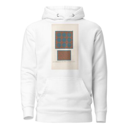 Gemalte Wandfläche hinter Fresko-Bildern am Rathhause zu Gubbio by Friedrich Maximilian Hessemer Hoodie