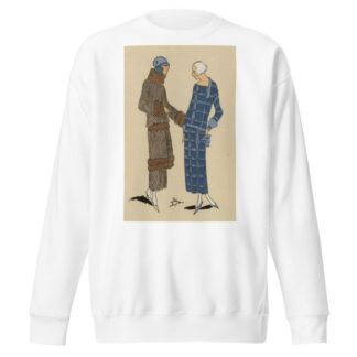 ÉLÉGANTES. – Infiniment chic, ce tailleur… by Anonymous Sweatshirt
