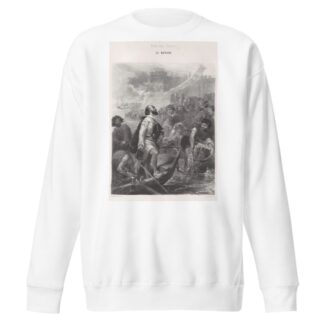 First Part, the Departure by Celestin Nanteuil Sweatshirt