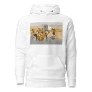 The emigrants by Frederic Remington Hoodie