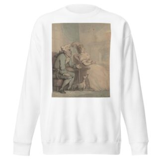 The misunderstanding by Thomas Rowlandson Sweatshirt