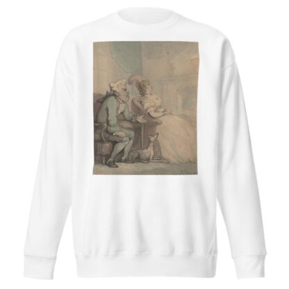 The misunderstanding by Thomas Rowlandson Sweatshirt