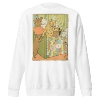 Mamma bear checks the beds by Leonard Leslie Brooke Sweatshirt