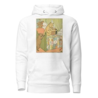 Mamma bear checks the beds by Leonard Leslie Brooke Hoodie