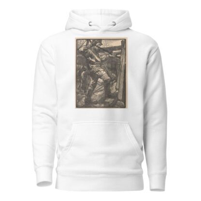Wrikkende arbeider by Johannes Josephus Aarts Hoodie