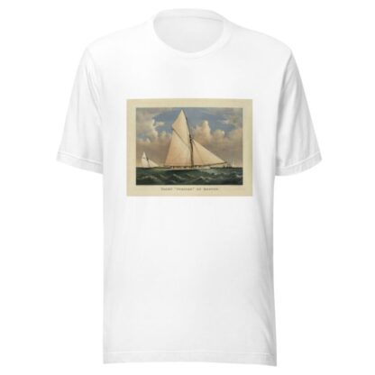Yacht ‘Puritan’ of Boston by Currier & Ives. T-Shirt