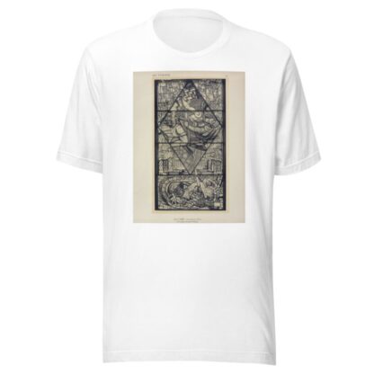 Saint-Georges terrassant le dragon, au Pavillon du Vitrail by Jacques Gruber T-Shirt