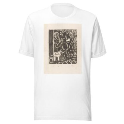 Vrouw op bank by Else Berg T-Shirt