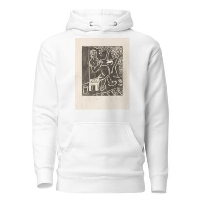 Vrouw op bank by Else Berg Hoodie