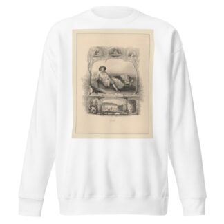 Goethe by Johann Heinrich Wilhelm Tischbein Sweatshirt
