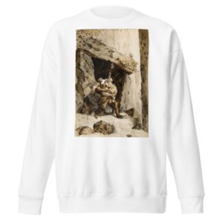 Combat entre Ordener et Han d’Islande by Georges Antoine Rochegrosse Sweatshirt