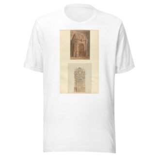 a. Doorway in one of the Rooms at Montacute House : b.Door of Library at Montacute House by John Buckler T-Shirt