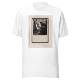 The Print Collector by Auguste Brouet T-Shirt