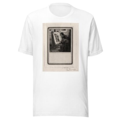 The Print Collector by Auguste Brouet T-Shirt