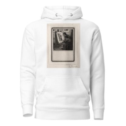 The Print Collector by Auguste Brouet Hoodie