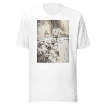 Field exercise in the mountains by Adolf Wald T-Shirt