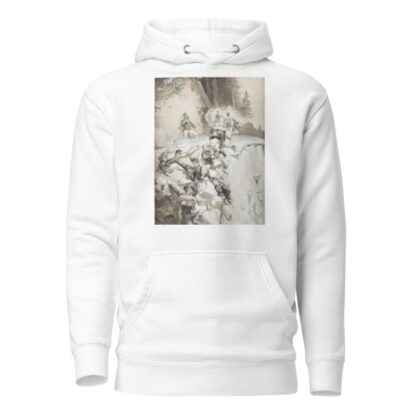 Field exercise in the mountains by Adolf Wald Hoodie