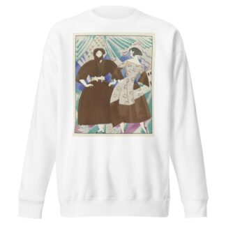 Hindoustan ; Robe-manteau, de Paul Poiret by Charles Martin Sweatshirt