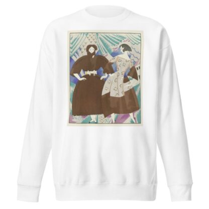 Hindoustan ; Robe-manteau, de Paul Poiret by Charles Martin Sweatshirt