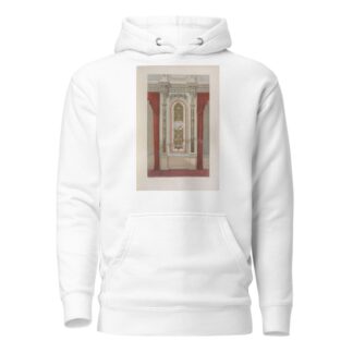 Painted arabesque by Matthew Digby Wyatt Hoodie