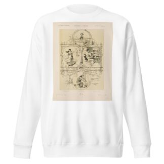 Allegorien und Embleme Vol. I Pl.009 by Albert Ilg Sweatshirt