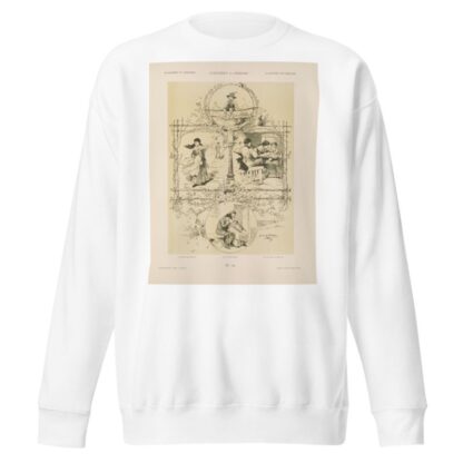 Allegorien und Embleme Vol. I Pl.009 by Albert Ilg Sweatshirt