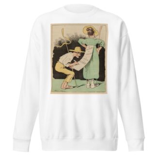 Réponse du berger à la bergère by André Gill Sweatshirt