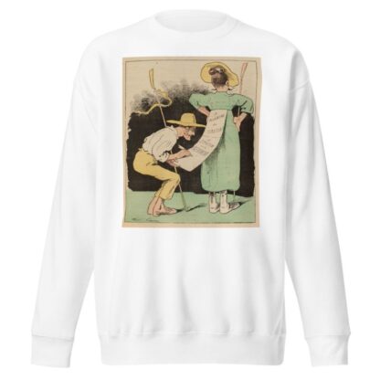 Réponse du berger à la bergère by André Gill Sweatshirt