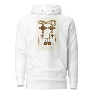 Tsarskii napersnyi krest i ‘zolotoi’, pozhalovannyi kniaziu V.V. Golitsynu za Krymskii pokhod by Fedor Grigoryevich Solntsev Hoodie