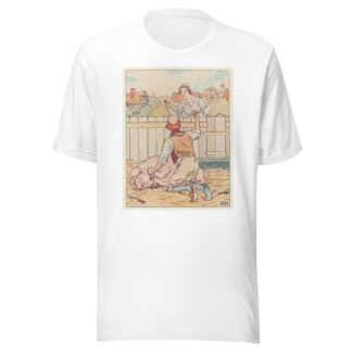 Wife, bring brandy in a spoon. by Leonard Leslie Brooke T-Shirt