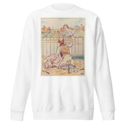 Wife, bring brandy in a spoon. by Leonard Leslie Brooke Sweatshirt
