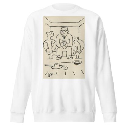 I Had a Dog and a Cat Pl 25 by Josef Čapek Sweatshirt
