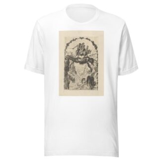 Neujahrskarte Teufelsbrücke by Albert Welti T-Shirt