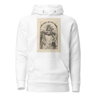Neujahrskarte Teufelsbrücke by Albert Welti Hoodie
