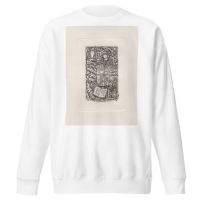 Bookplate for the Grolier Club by Edwin Davis French Sweatshirt
