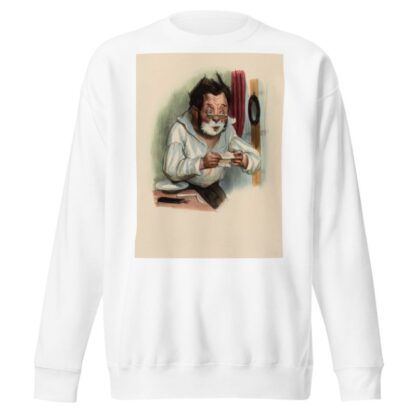 Oh ma femme est morte Oh my wife is dead by Charles-Joseph Traviès de Villers Sweatshirt