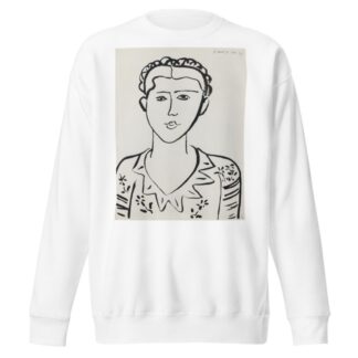 Portrait de femme by Henri Matisse Sweatshirt