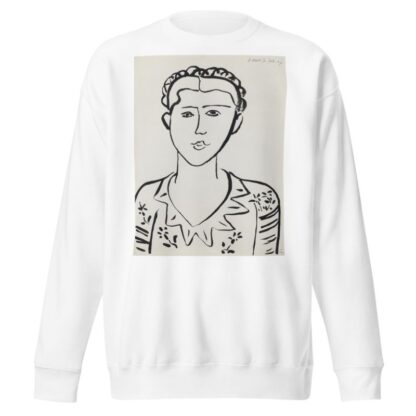 Portrait de femme by Henri Matisse Sweatshirt