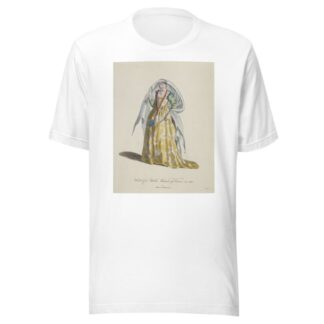 Habit of a noble matron of Venice in 1581. Dame Venitienne. by Charles Grignion T-Shirt