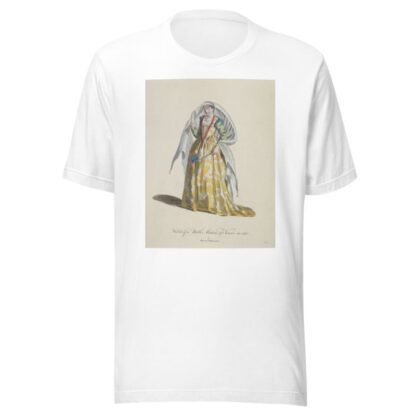 Habit of a noble matron of Venice in 1581. Dame Venitienne. by Charles Grignion T-Shirt