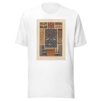 Indisch – Stickerei, Weberei, Geflechte und Lackmalerei by Heinrich Dolmetsch T-Shirt