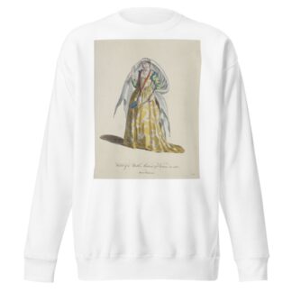 Habit of a noble matron of Venice in 1581. Dame Venitienne. by Charles Grignion Sweatshirt