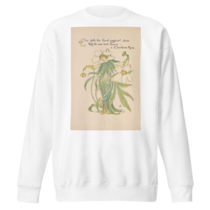 Flora’s feast; A masque of flowers Pl.36 by Walter Crane Sweatshirt