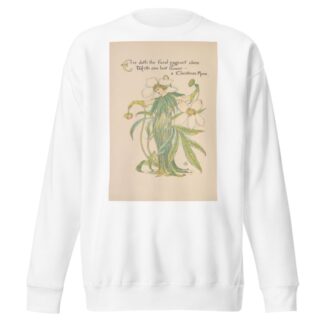 Flora’s feast; A masque of flowers Pl.36 by Walter Crane Sweatshirt